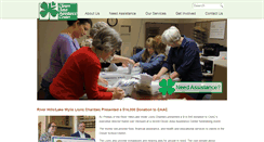 Desktop Screenshot of cloverareaassistance.org